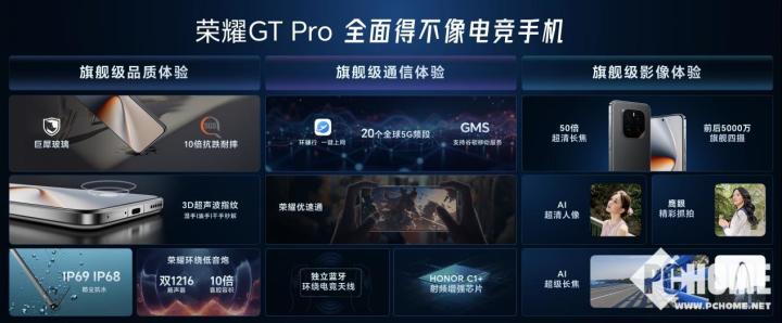 荣耀GT Pro发布 电竞性能首发威斯尼斯登录骁龙8至尊领先版(图12)