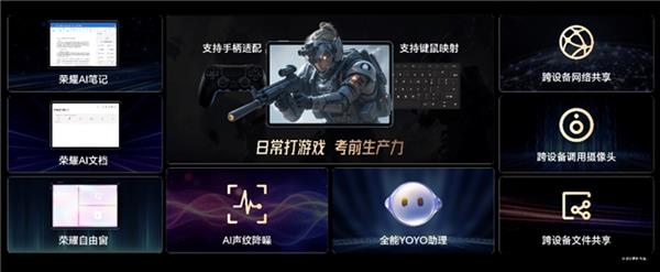 威斯尼斯平台电竞平板标杆之作荣耀平板GT发布 国补到手价144415元起(图9)